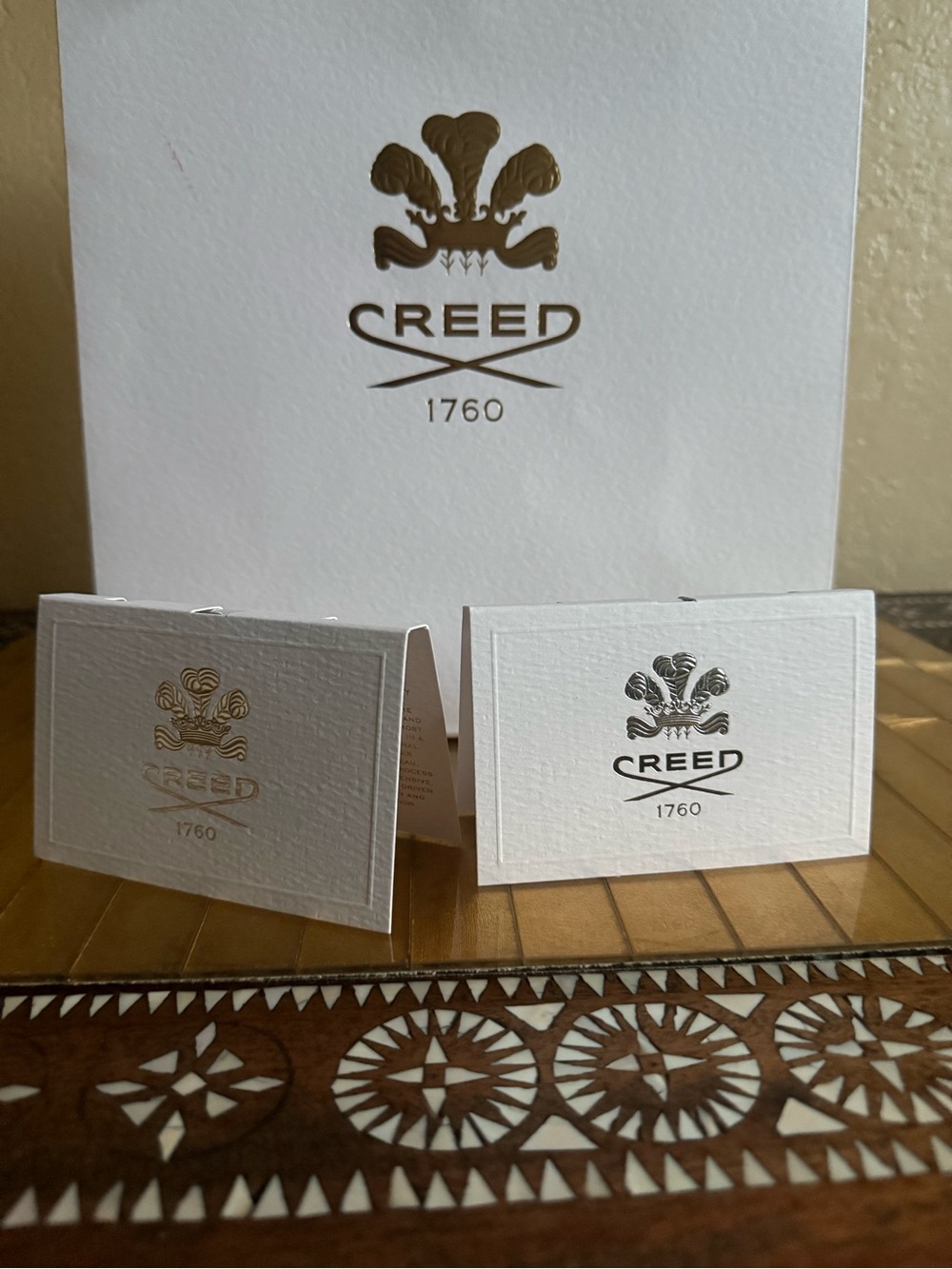 New Creed Iris Debonair x2 EDP